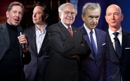 The Top 5 Richest Entrepreneurs in the USA
