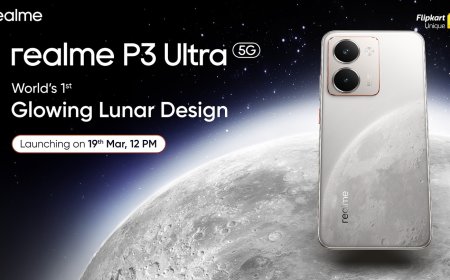 Realme P3 Ultra 5G Teased to Get Glow-in-the-Dark Lunar Design, Two Colour Options