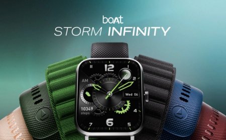 Boat Storm Infinity Smartwatch With Bluetooth Calling, Up to 15 Days Battery Life Launched in India