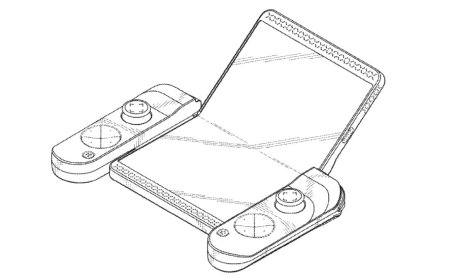 Samsung Handheld Gaming Device With Foldable Display Spotted in Design Patent