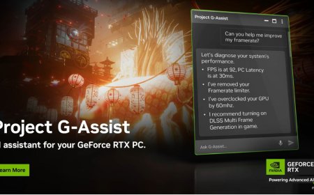 Nvidia Releases Project G-Assist AI Gaming Assistant That Runs on GeForce RTX GPUs