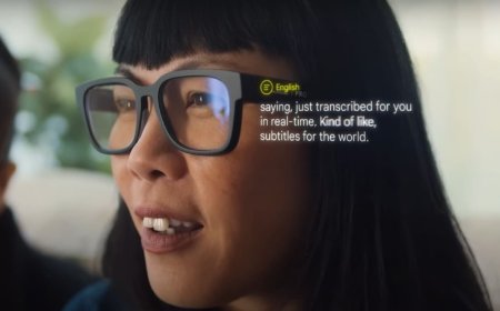 Google XR Glasses Prototype With Real Time Translation, 'Memory' Features Showcased at TED 2025