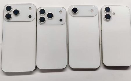 iPhone 17 Series Design Spotted in Leaked Dummy Units; Pro Models Seen With New Camera Module