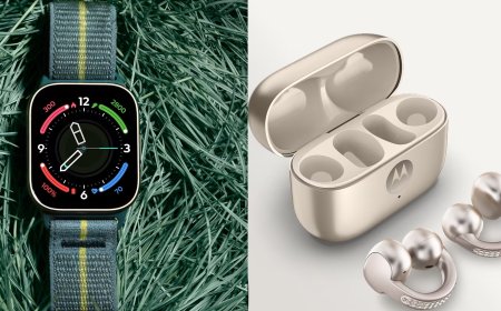 Moto Buds Loop Open-Ear Bose-Tuned Earbuds Launched, Moto Watch Fit Tags Along