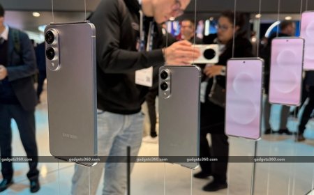 Samsung Galaxy S25 Edge’s Dummy Unit Surfaces in Hands-On Video; Size Comparable to iPhone 16 Plus