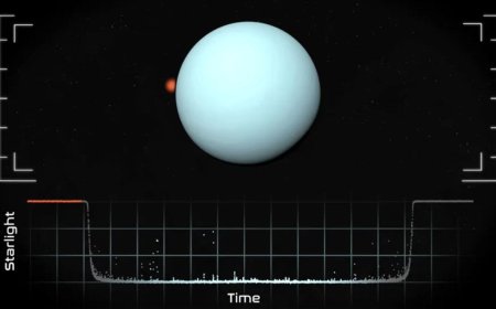 NASA Observes Rare Uranus Occultation, Unveiling New Atmospheric and Ring Details