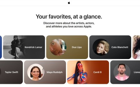 Apple Launches Snapshot Page to Help Users Discover More About Their Favourite Artists and Athletes
