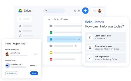 Google Drive Gets Gemini AI-Powered Conversation Feature for Uploaded Files