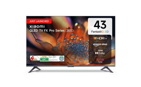 Xiaomi QLED TV FX Pro, Xiaomi 4K TV FX Series Smart TVs With In-Built Fire TV Launched in India