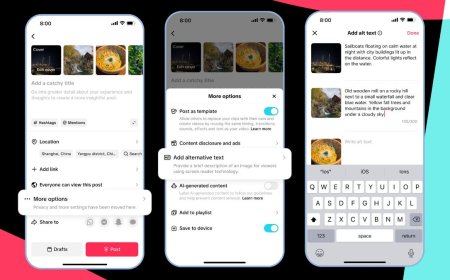 TikTok Adds Support for AI-Powered Alternative Text and Other Accessibility Features