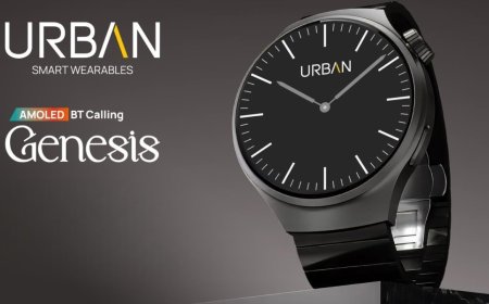 Urban Genesis Smartwatch With 1.45-inch AMOLED Display, Up to 7 Days of Battery Life Launched in India