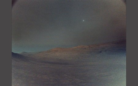 NASA’s Perseverance Captures Deimos Before Dawn in Striking Martian Sky Image