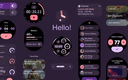 Google Rolling Out Wear OS 6 Developer Preview With Material 3 Expressive Design