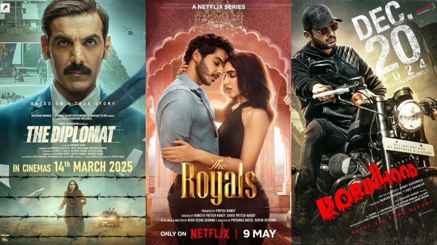 OTT Releases This Week (May 5 - May 11): The Royals, The Diplomat, Robinhood, and More