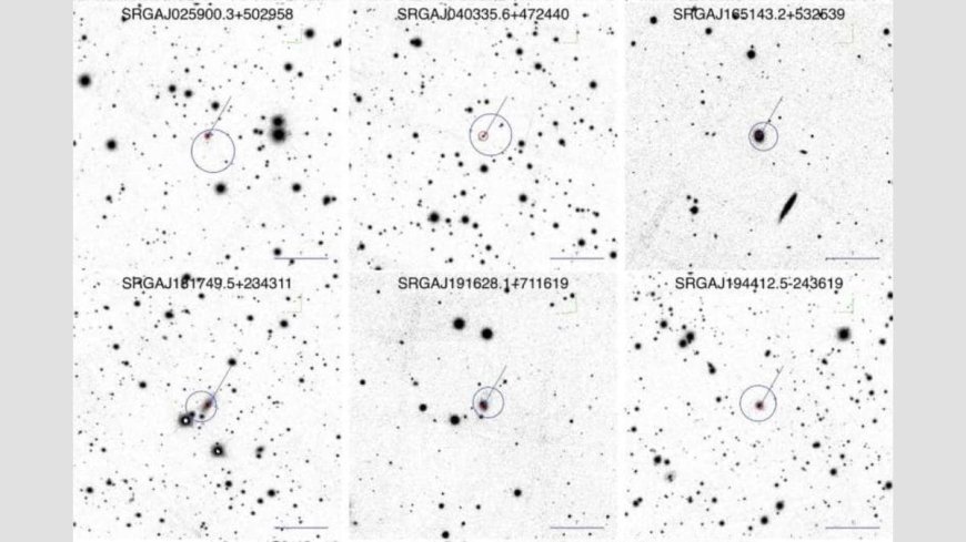 Russian Researchers Discover 11 New Active Galactic Nuclei In Spektr-RG X-ray Survey