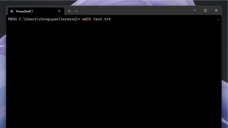 Microsoft Introduces Edit, an Open-Source Command Line Text Editor for Windows at Build 2025