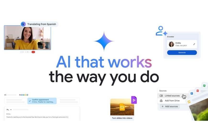 Google Unveils New Workspace Features at I/O for Meet, Docs, Vids; Gmail Gets Personalised Smart Replies
