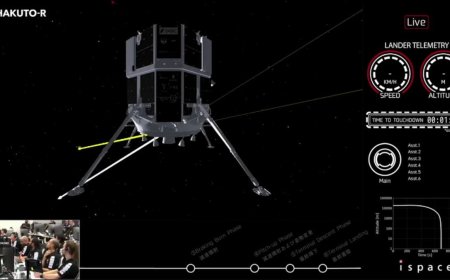Japanese Private Lunar Lander Resilience Fails Mission, Crashes on Moon