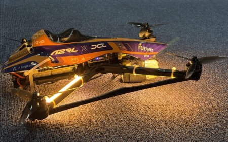 AI-Powered Autonomous Drone Defeats Human Pilot at Abu Dhabi Autonomous Racing League