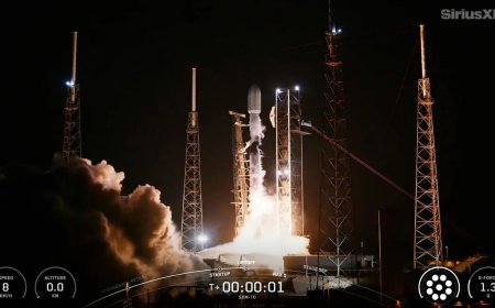 SpaceX Launches SiriusXM’s SXM-10 Satellite, Nails Booster Landing