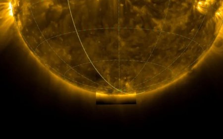 Solar Orbiter Captures First-Ever Close-Up of Sun’s South Pole, Revealing Magnetic Field Chaos