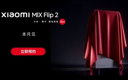 Xiaomi Mix Flip 2 Confirmed to Launch Later This Month With Leica-Branded Cameras