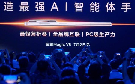 Honor Magic V5 Set to Launch on July 2, Design Officially Teased