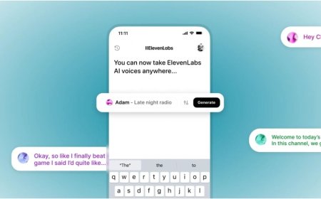 ElevenLabs Launches AI Text-to-Speech Generation App for Android and iOS