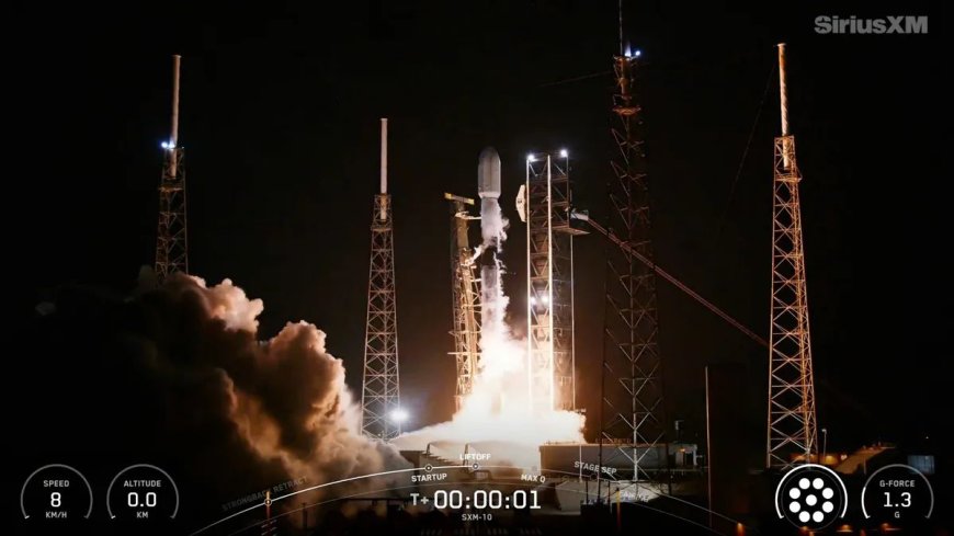 SpaceX Launches SiriusXM’s SXM-10 Satellite, Nails Booster Landing