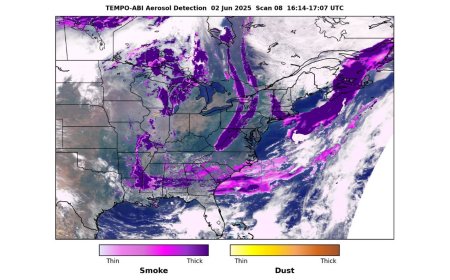 NASA TEMPO Satellite to Continue Tracking Pollution Hourly from Space Until 2026