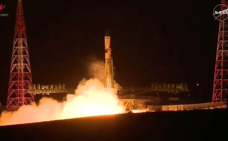 Russia Launches Progress 92 Cargo Freighter with 3 Tons of Supplies to the ISS Successfully