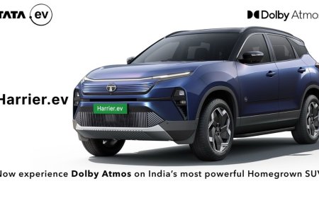 Tata Motors Brings Dolby Atmos to Harrier.ev Powered by Harman JBL Black Audio System