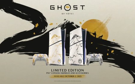 Sony Announces Limited-Edition Ghost of Yotei PS5 Bundles, Accessories