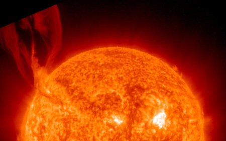 Colossal Solar Filament Eruption Sculpts 250,000-Mile 'Canyon of Fire' on the Sun’s Surface