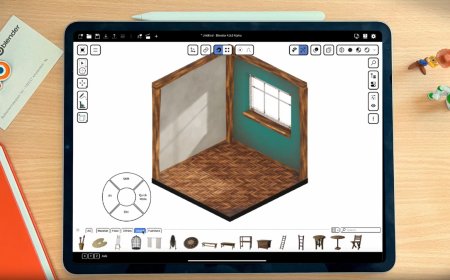 Blender Is Working on a Standalone App for iPad Pro With Apple Pencil Support