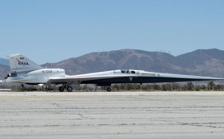 NASA’s X-59 Moves Closer to First Flight with Advanced Taxi Tests and Augmented Vision
