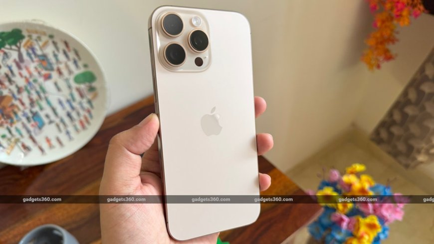 iPhone 17 Pro Max Could Get a Battery Upgrade Over Its Predecessor; May ‘Reach’ 5,000mAh Capacity
