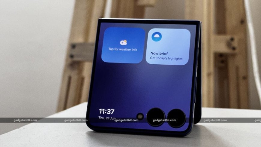 Samsung Galaxy Z Flip 7 to Support Up to 35 Now Bar Apps and Services By the End of 2025: Report