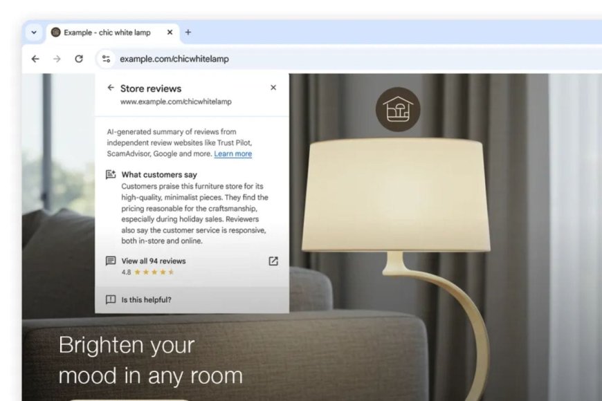 Google Chrome Gets AI-Powered Store Summaries to Improve Online Shopping Experience