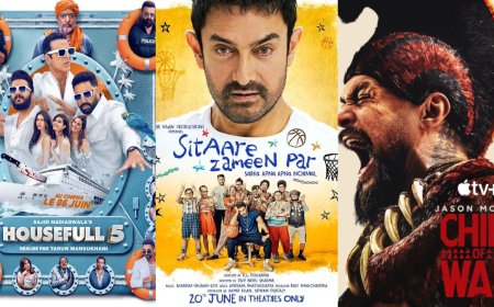 OTT Releases This Week (July 28 - August 2): Housefull 5, Sitaare Zameen Par, Thammudu, Chief of War, and More