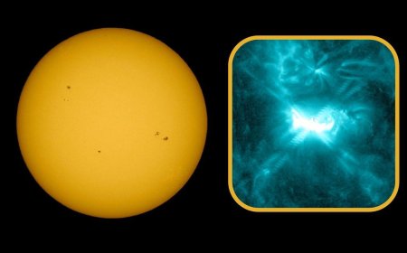 Sun Erupts with Triple Solar Flares After Weeks of Silence