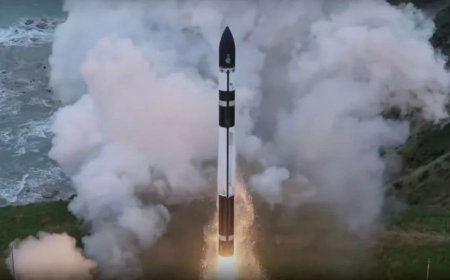 Rocket Lab Launches Kushinada-I Satellite to Orbit for Japan’s iQPS
