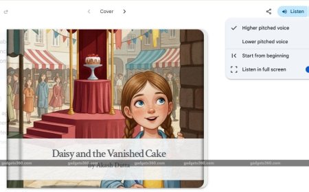 Gemini's Storybook Feature Lets You Generate New Illustrated Books With Read-Aloud Narration