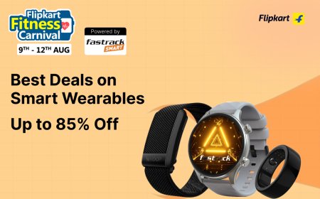 Flipkart Fitness Carnival: Unmissable Smartwatch, Smart Band & Smart Ring Deals Live Now
