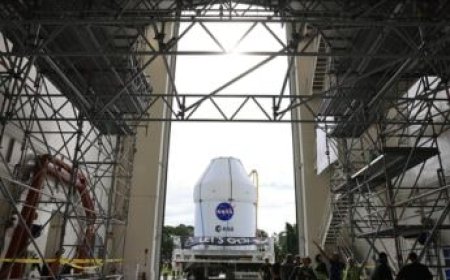 NASA Artemis II Orion Spacecraft Prepares for Historic Crewed Moon Mission with Safety Systems Installed