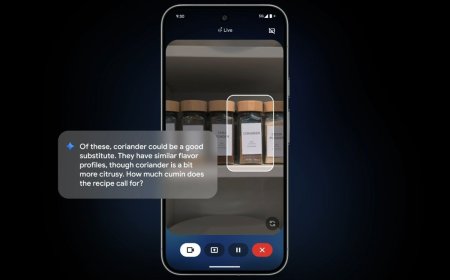 Google Upgrades Gemini Live With Visual Guidance, Adds Support for Phone and Messages Apps