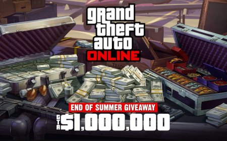 GTA Online Players Can Claim GTA$1 Million Cash As Part of Rockstar’s ‘End of Summer’ Giveaway