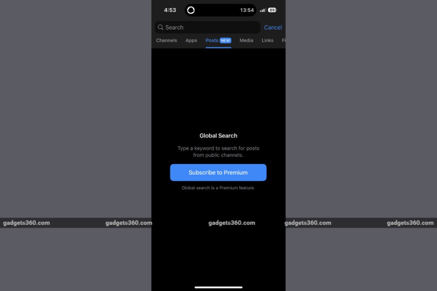 Telegram Update Adds Public Post Search and Other New Features on Android, iOS
