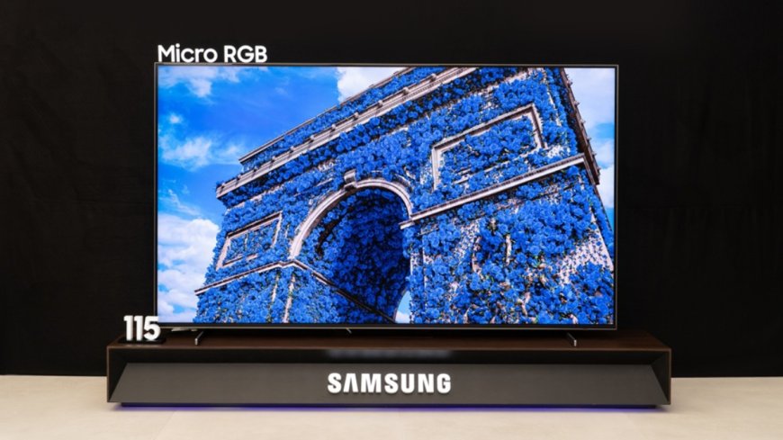 Samsung Micro RGB TV (2025) Launched With 4K Resolution, Up to 144Hz Refresh Rate