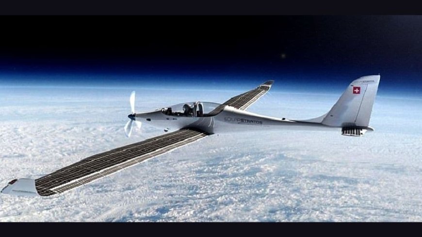 Raphael Domjan Nears Solar Flight World Record with 8,224-Metre SolarStratos Journey